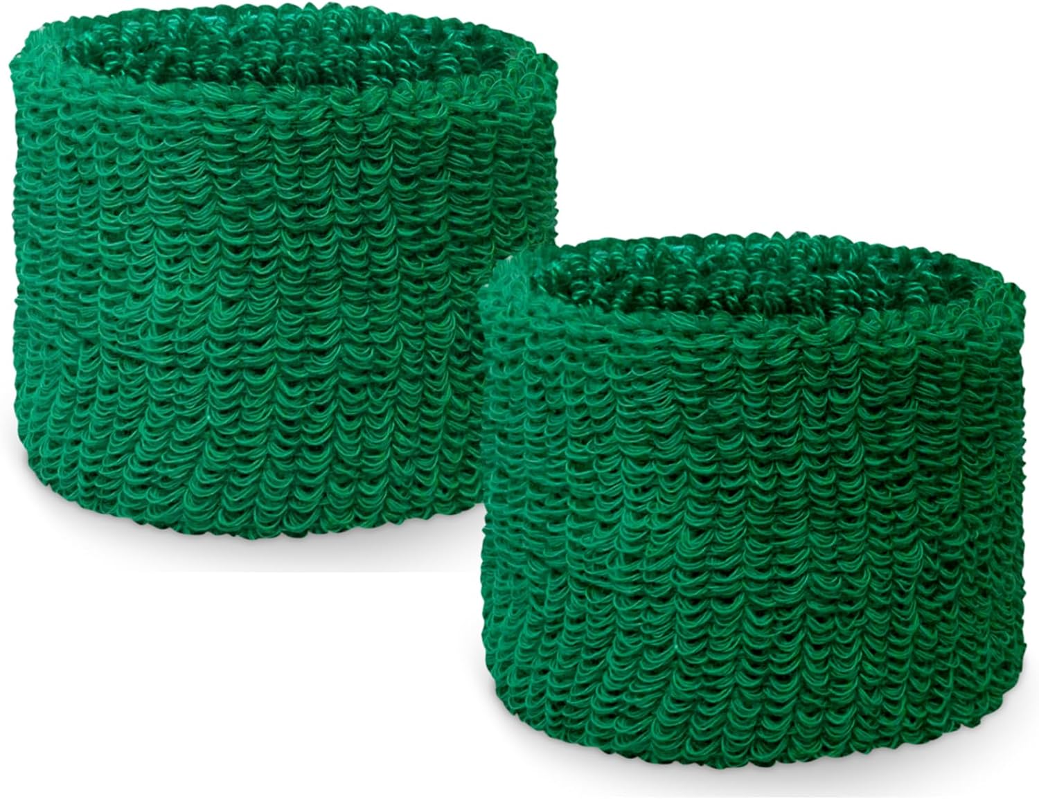 Couver Unisex Youth Kids Cotton Terry Wrist Bands/Wristbands for Event use (1 Pair)