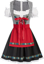 Kate Kasin Women's German Dirndl Dress Costumes for Traditional Bavarian Oktoberfest Carnival Halloween