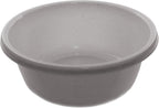 YBM HOME 1148 White with dots Round Plastic Wash Basin
