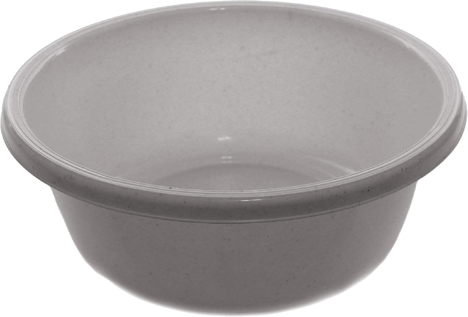 YBM HOME 1148 White with dots Round Plastic Wash Basin
