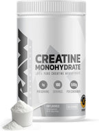 RAW Nutrition Creatine Monohydrate Powder, Unflavored (100 Servings) - Micronized Creatine Monohydrate Supplement for Workout Performance, Build Muscle & Strength - Creatine Powder for Men & Women