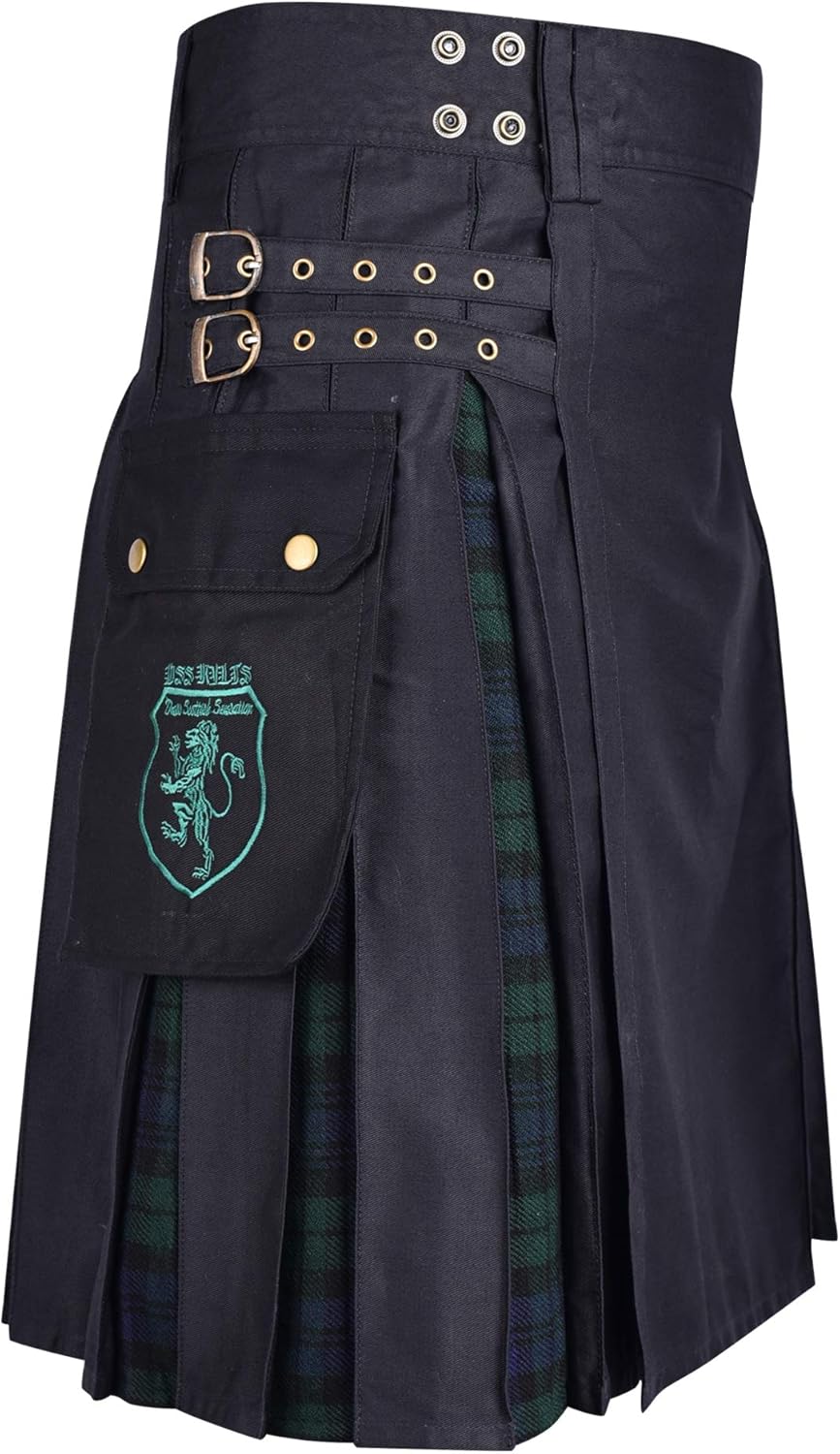 DSS KILTS- Modern Hybrid Cotton & Tartan Kilts for Men