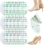 Zealburst Self Adhesive Invisible Heel Anti-Wear Sticker, Waterproof Anti Wear Foot Care Heel Protection Pad, Heels Stickers Transparent Thin for High Heels for Prevent Heels Rubbed(100PCS,1.7×2.6in)