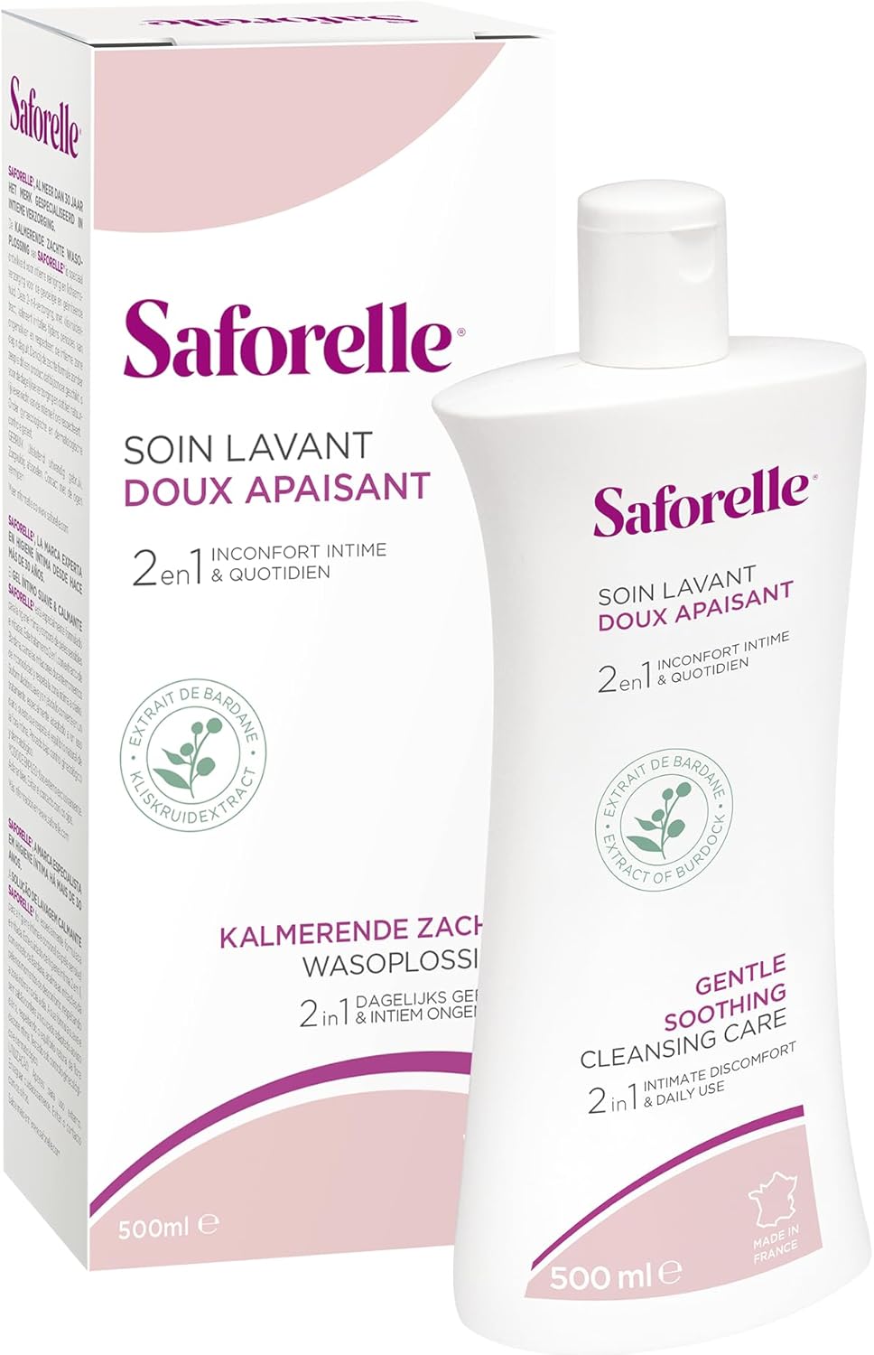 Saforelle Gentle Cleansing Care 500Ml