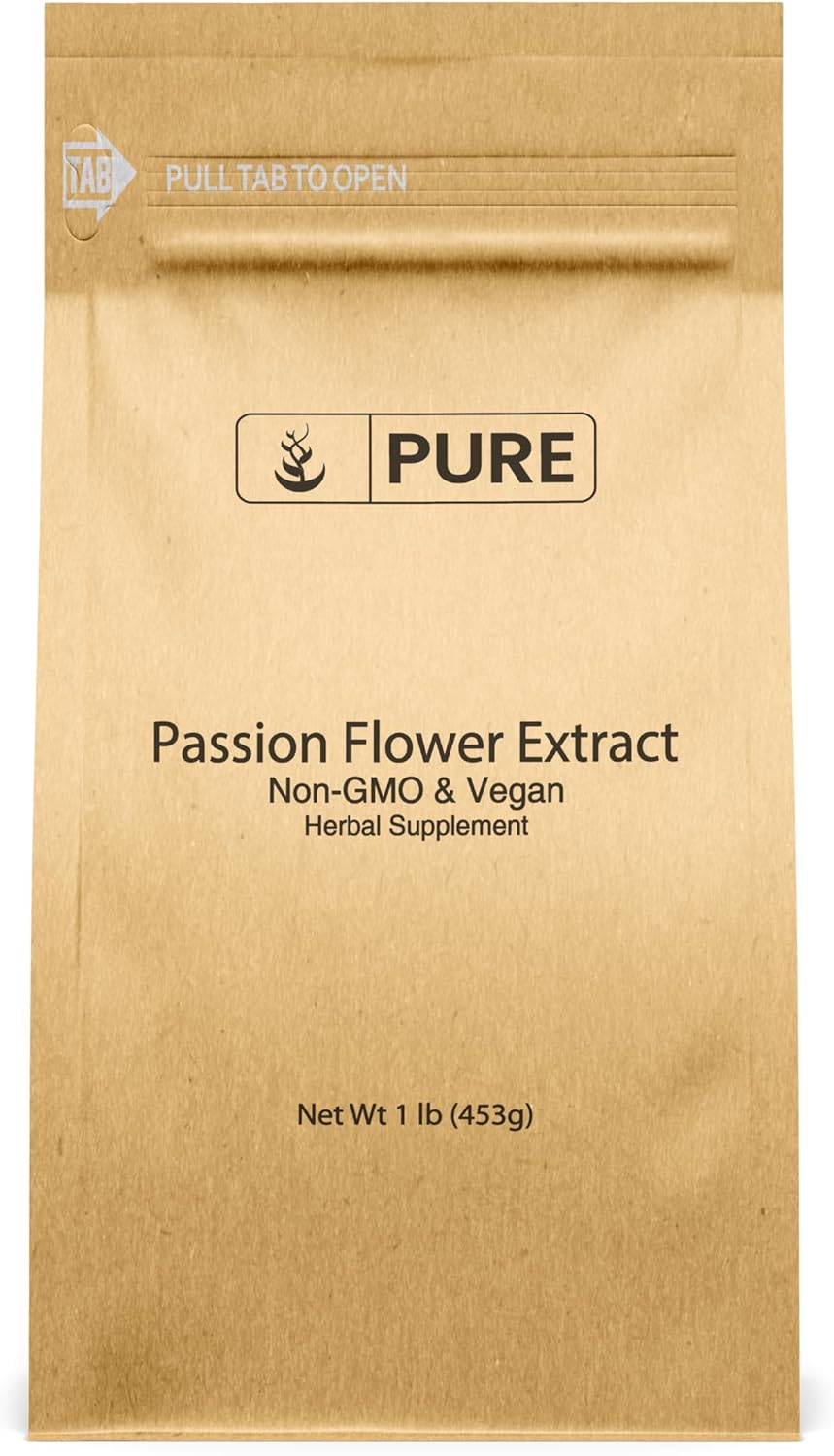 Pure Original Ingredients Passion Flower Extract (1lb) Pure and Natural, Non-GMO, Gluten-Free