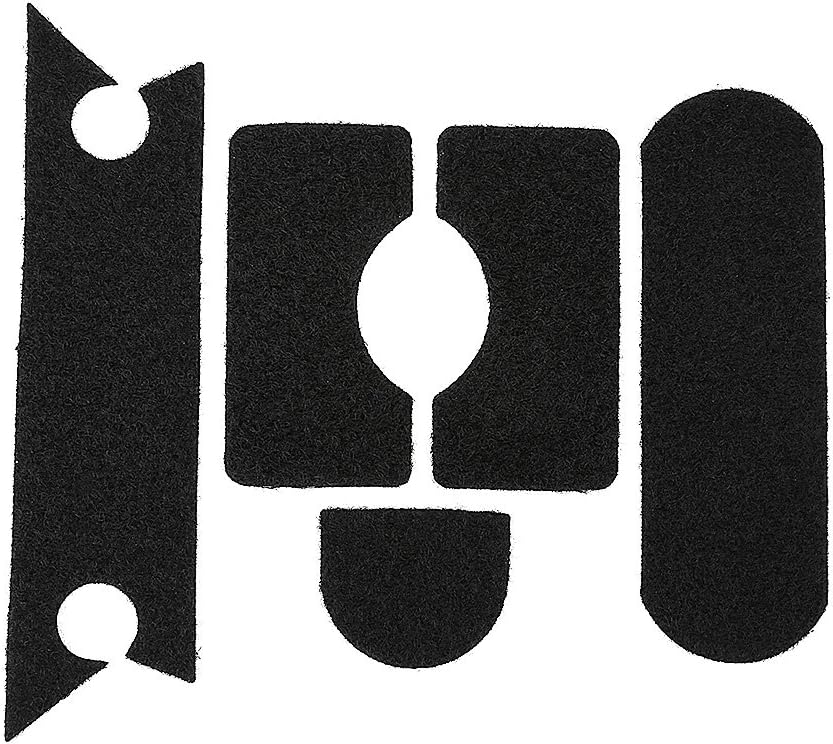 EVTSCAN Helmet Hook Sticker, 5pcs Strong Adhesive Helmet Patch Hook Loop Sticker Military Accessory for IBH Helmets