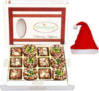 Ghasitaram Gifts Christmas Gifts - Assorted Anjeer Sweets 12 Pcs 300 GMS