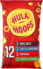 Hula Hoops Variety Multipack Crisps 12 Pack