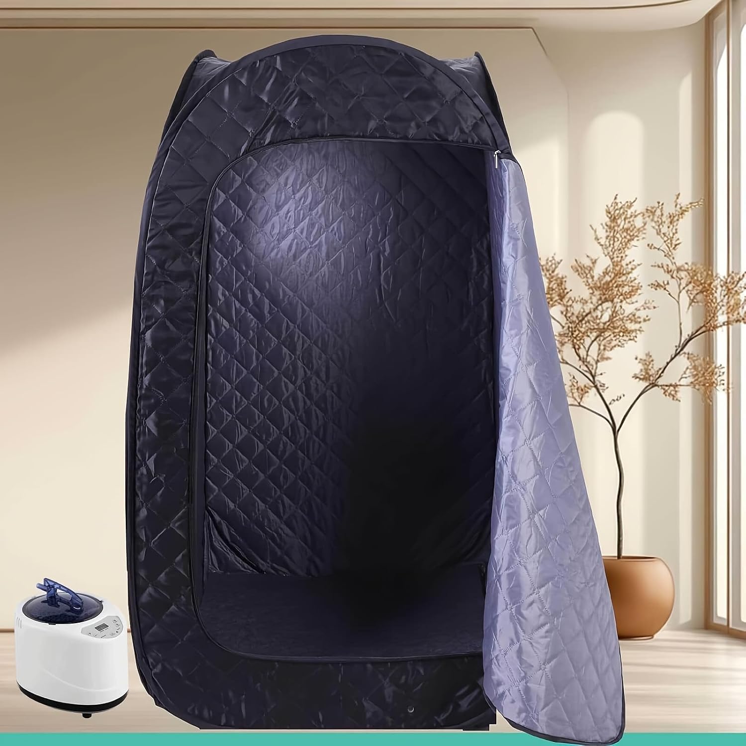 Portable Sauna Steam Room Saunas Box with Steam Generator & Saunas Tent - Unleash Ultimate Relaxation Anytime, Anywhere!