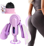 Thigh Trainer Thigh Exerciser for Women, 10-100LB Enhanced Adjustable Resistance Inner Thigh Exerciser, 360° Thigh Trainer Workout Equipment for Pelvic Floor Muscle Repair, Kegel Exercise