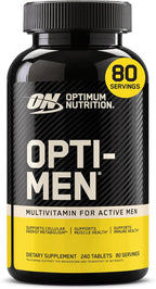 Optimum Nutrition Opti-Men Daily Multivitamin for Men, Immune Support Supplement with Amino Acids, 80 Day Supply, 240 Count, (Packaging May Vary)