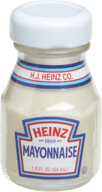 Heinz Mayonnaise, 1.8-Ounce Glass Jar (Pack of 60)
