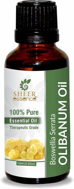 OlibanumOil 10 ML (0.33 Fl. OZ) | 100% Pure Natural Undiluted Uncut Therapeutic Grade Boswellia Serrata Essential Oil