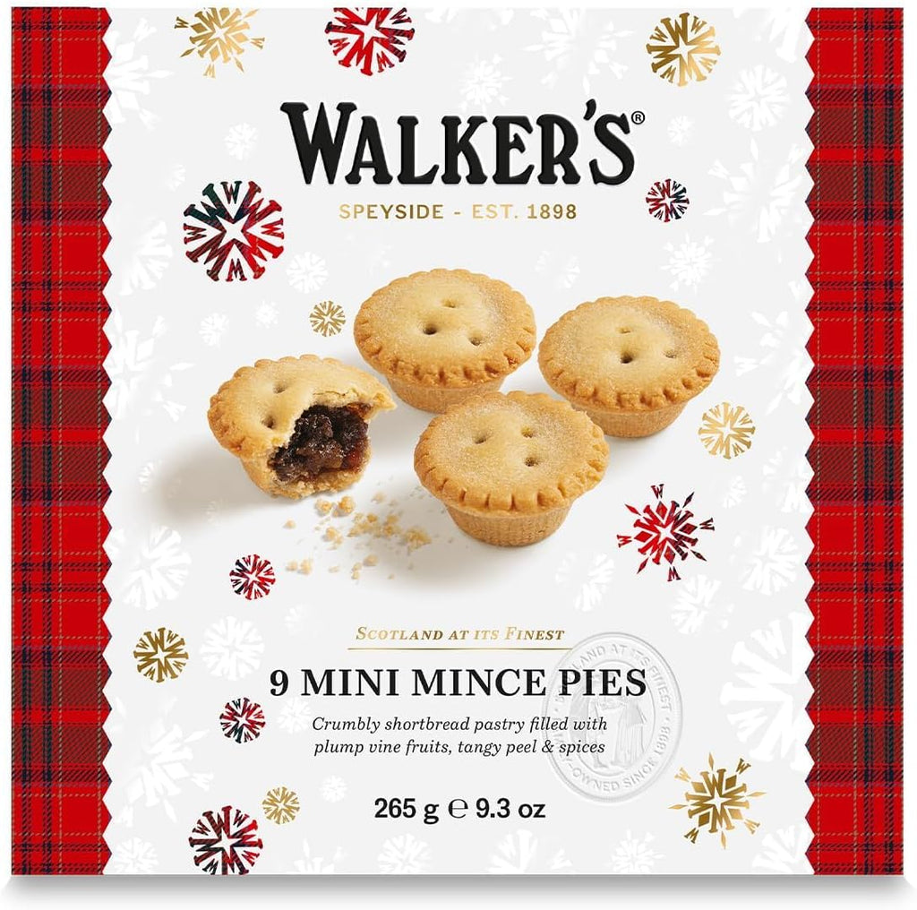 Walkers Mini Mince Pies 9.3 Ounce (Pack of 1)