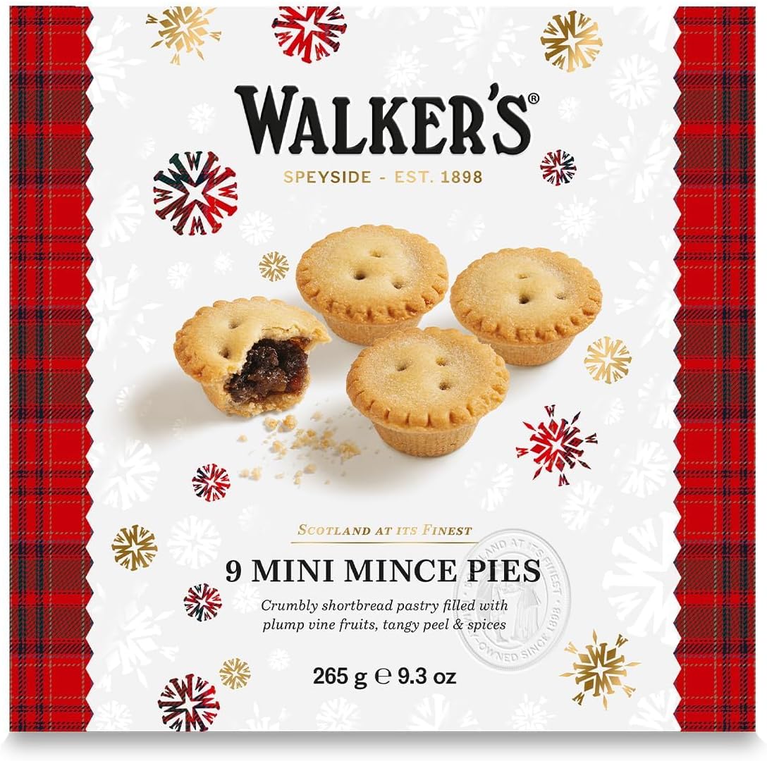 Walkers Mini Mince Pies 9.3 Ounce (Pack of 1)