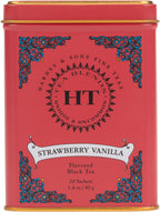 Harney & Sons Strawberry Vanilla, Flavored Black Tea, HT Line, 20 sachets