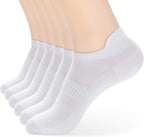ATBITER Ankle Socks Womens and Men Thin Athletic Running Low Cut No Show Socks With Heel Tab 6-12 Pairs