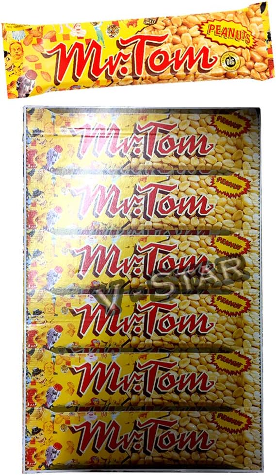 Mr. Tom Mr Tom's Peanut Bar (Box Of 36)