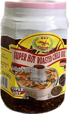 Dragonfly Super Hot Roasted Chili Oil - 340 Grams/12 Ounces