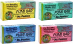 Mr. Pumice Callus Remover PUMI Bar: Pedicure Stone & Foot/Heel Scrubber - Medium Grit (Assorted Colors) 4 Pack