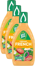Wish-Bone Creamy French Salad Dressing,15 FL OZ,(Pack of 3)