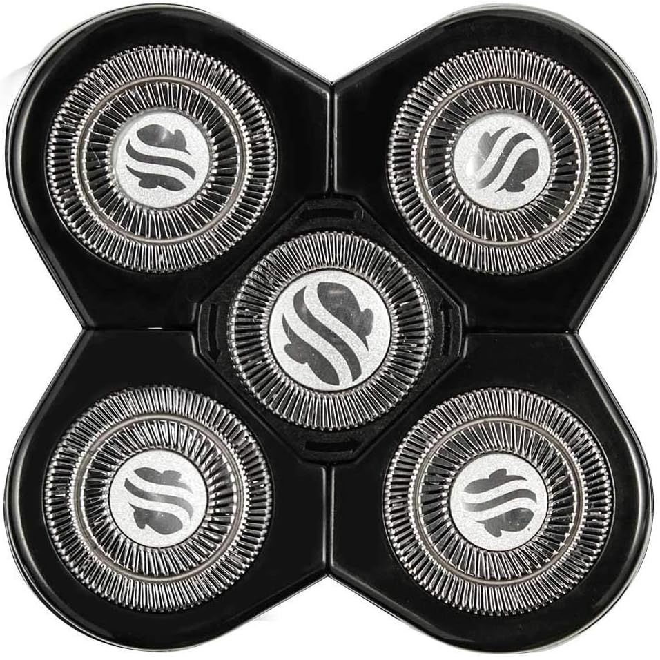 Skull Shaver Forte Replacement Blade - High-Performance Shaving Blade - Waterproof Electric Razor Blade - Wet & Dry Use - Compatible with Pitbull, Palm & Butterfly