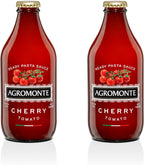 Agromonte Authentic Italian Cherry Tomato Pasta Sauce (Classic)- Taste of Italy Gourmet Foodie and Chef Gift - Ready to Use, Certified Kosher, Gluten-Free, All Natural 11.64oz (2 pack)