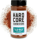 Hardcore Carnivore Tex Mex:Taco, Fajita Grilling Seasoning (10.75 oz Shaker) Texas-Made Spice Blend for Chicken, Beef and More