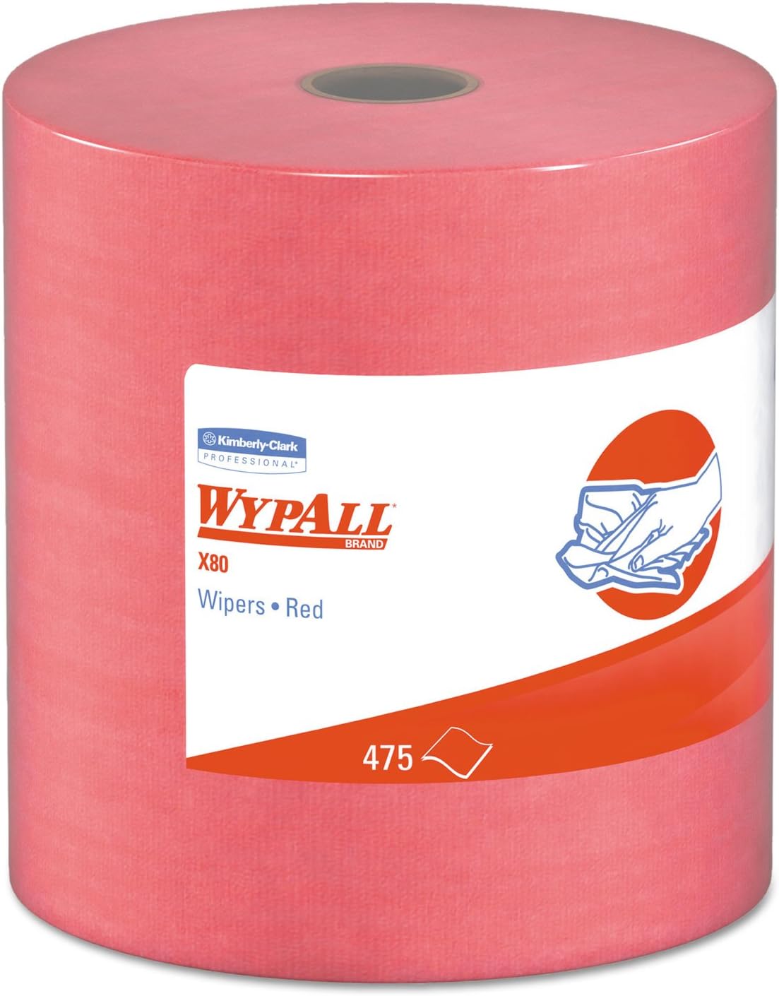 KIM41055 - WypAll X80 Hydroknit Jumbo Roll Towels