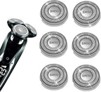 SH90 Replacement Heads Compatible with Philips norelco Series 9000(S9xxx) 8000(S8xxx) Electric Razor Shaver, Upgrade SH90/62 Replacement Double Blades for Philips Shaver 9000