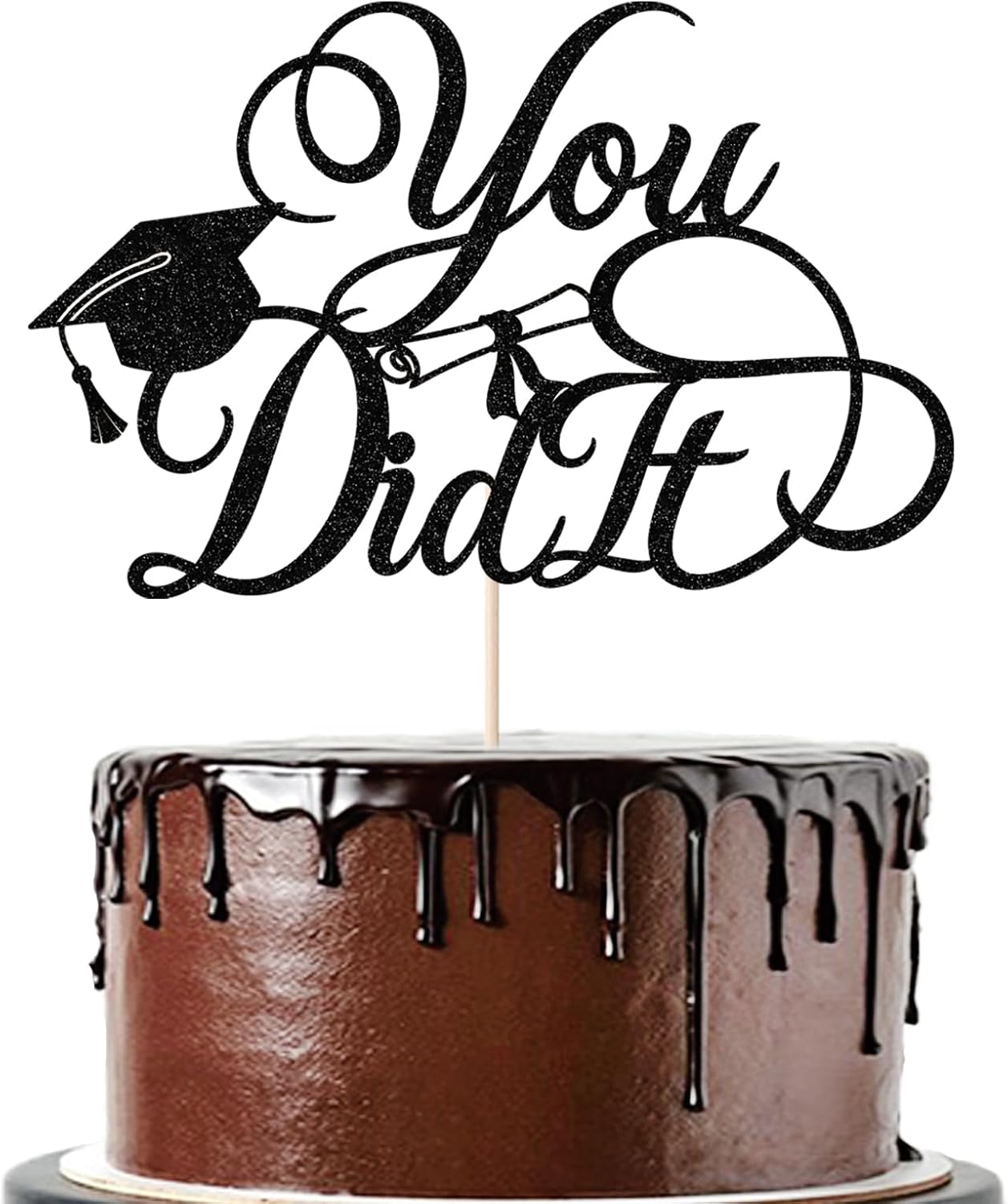 You Did It Cake Topper,Congrats Grad Cake Decor,2026 Graduation decoration gift Party Decorations