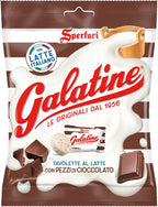 Sperlari Galatine Chocolate Milk Candy Bags, Individually Wrapped Italian Tablets, 115 gr / 4.05 Ounce Bag (1-Pack)