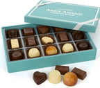 ANDY ANAND CHOCOLATIER Sugar Free Belgian Chocolate Truffles | Exquisitely Delicious, You Won't Believe They're Sugar Free | Diabetic Friendly Gift Box | Perfect for Connoisseurs, Amazingly Delicious (15 Pieces)
