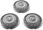 Philips Norelco Genuine SH91/52 Replacement Shaving Heads Compatible with Norelco Shaver Series S9000 and 9000 Prestige, Latest Version for Refreshed SH90/70, SH98/70, and SH98/80