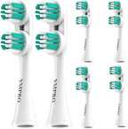 6 Pack Replacement Heads Compatible with Spinbrush Electric Toothbrush Adults, Brush Head Replacement Refill