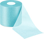 Nuanchu 30 Yards Pre-wrap Athletic Tape Pre Wrap Athletic Foam Underwrap Tape Foam Underwrap Bandage for Hair Soccer Sports Wrists Elbows Knees Ankles 2.76 Inches(Turquoise)