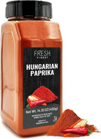 Fresh Finest Hungarian Paprika – Delicious Authentic Sweet Paprika Powder Hungarian Seasoning – Mild Spice Sweet Powder for a Wide Range of Dishes - 14.10oz (400g)
