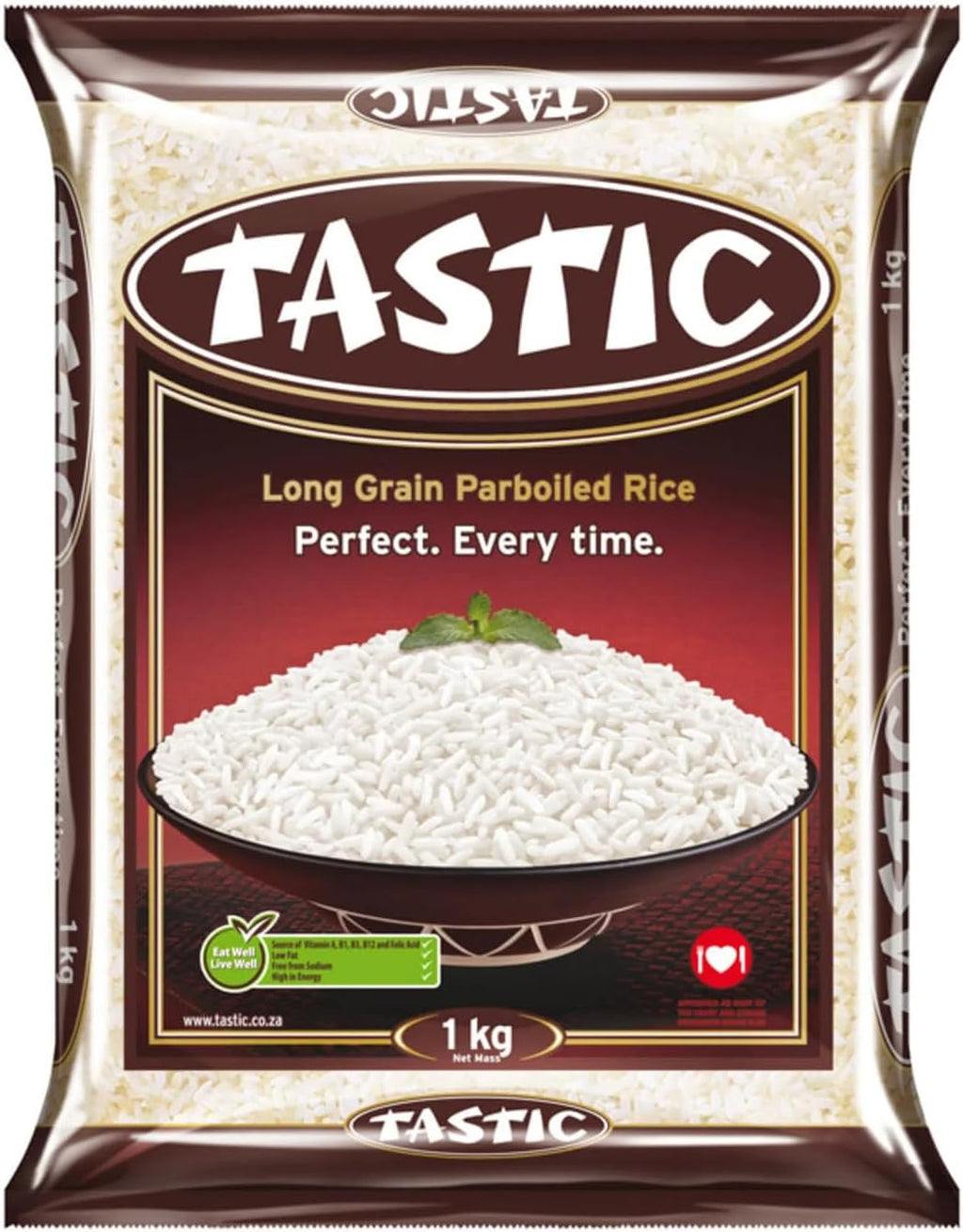 Tastic Rice - Long Grain Parboiled Large Bag (Kosher) 1kg