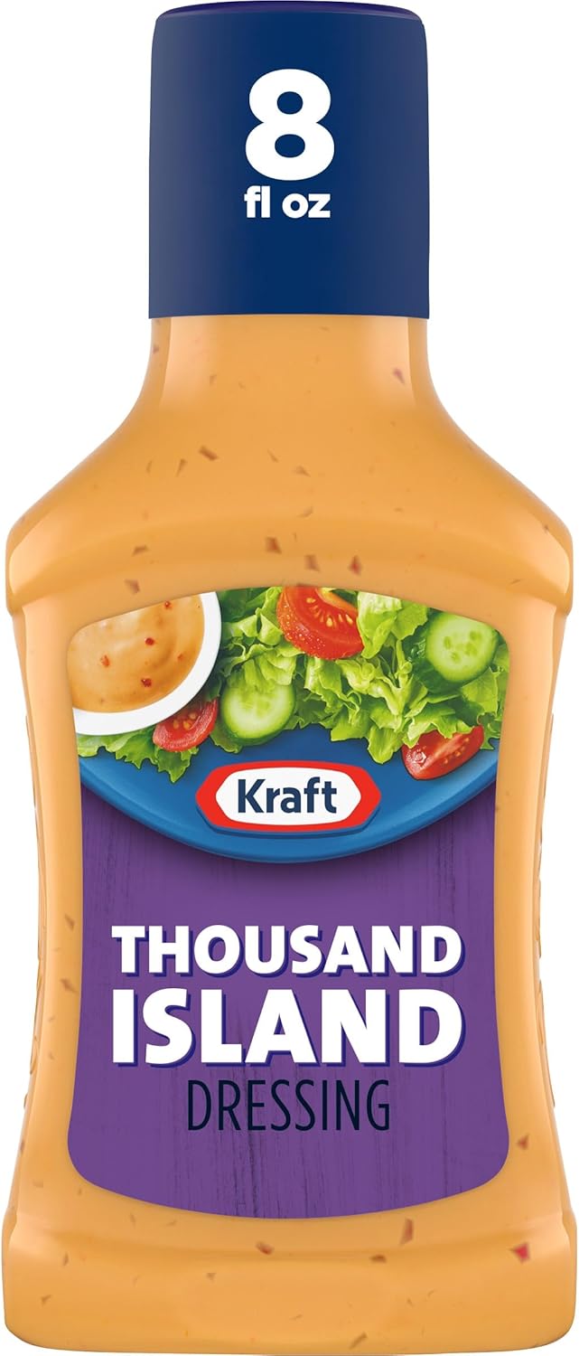Kraft Thousand Island Dressing, 8 fl oz Bottle