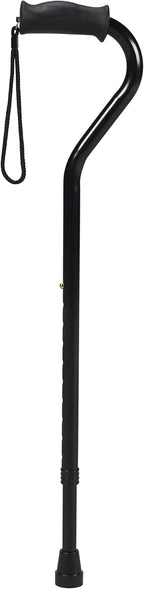 Soft Silicone Handle Offset Adjustable Cane
