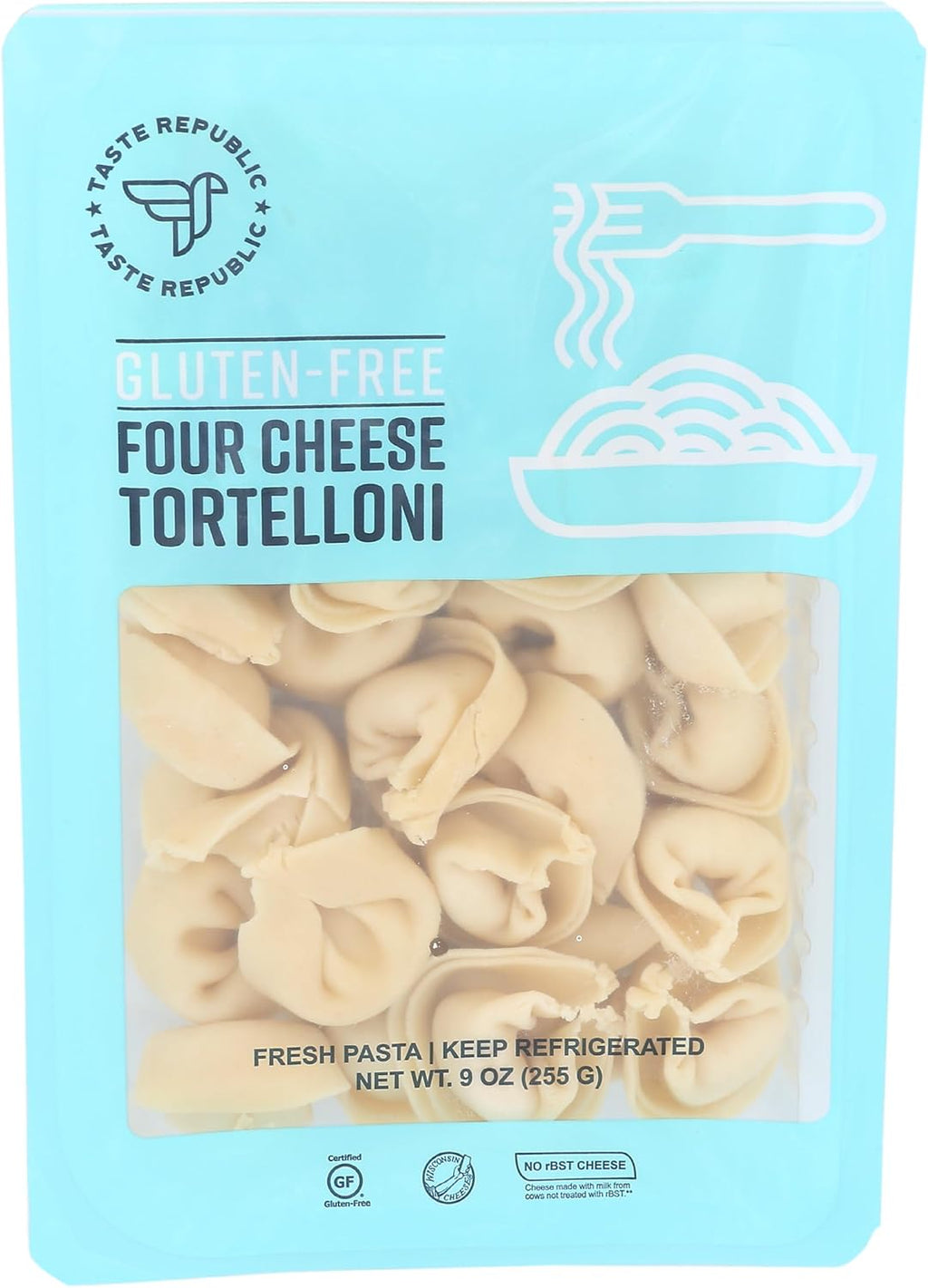 Gluten-Free Tortellini Pasta (Four Cheese, 9 Ounce (Pack of 1))