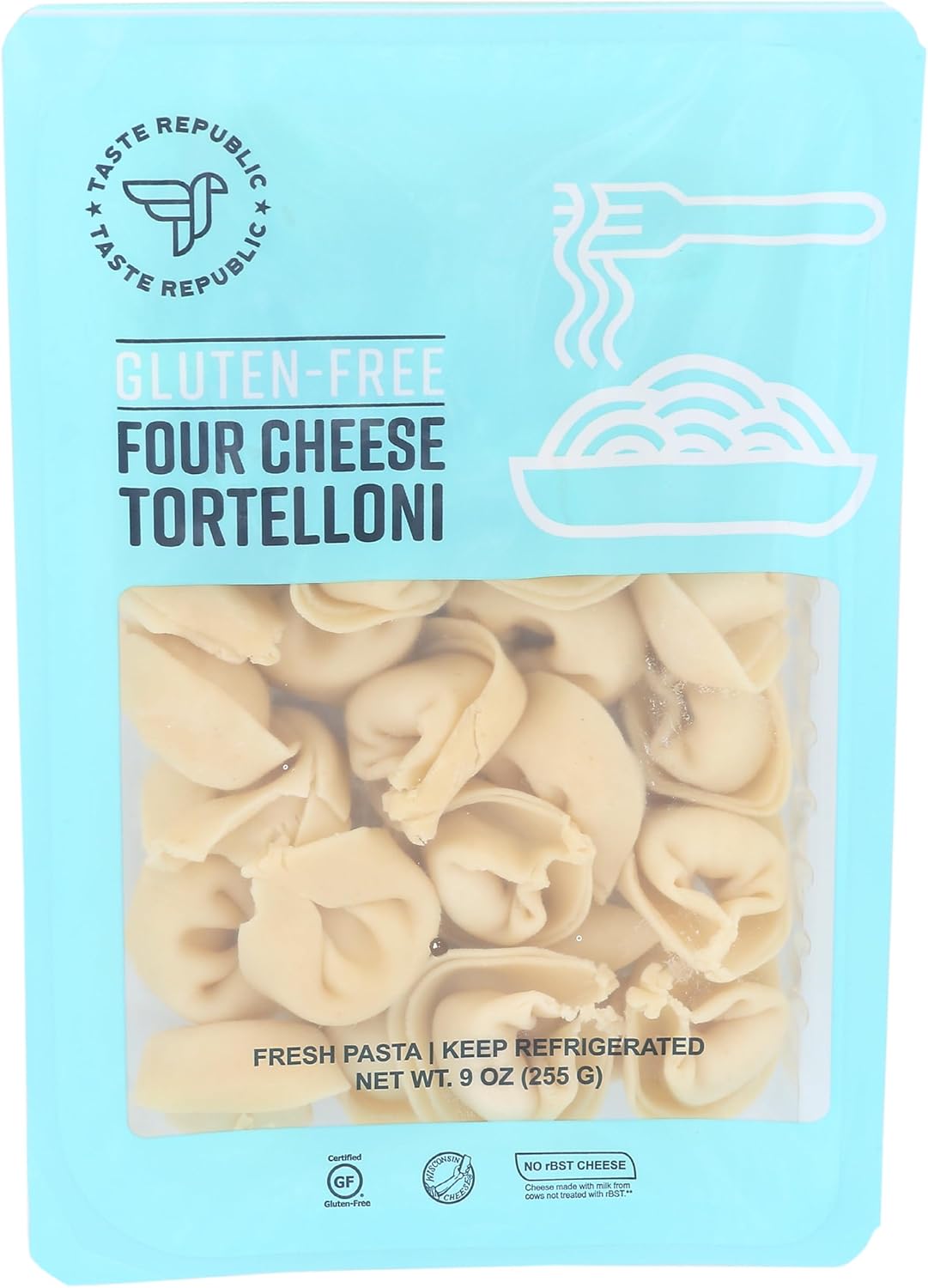 Gluten-Free Tortellini Pasta (Four Cheese, 9 Ounce (Pack of 1))
