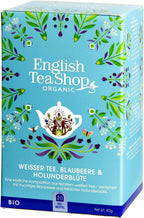 English Tea Shop - White Tea Blueberry & Elderflower - 30g