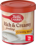 Betty Crocker Rich & Creamy Gluten Free Creamy White Frosting, 16 oz.