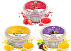 52USA Strawberry, Mango, Passion Fruit Popping Boba Pearls, Perfect for Bubble Tea, Smoothies, Ice Cream, Desserts, and Beverages 3.3 lb (1.1 lb X 3)