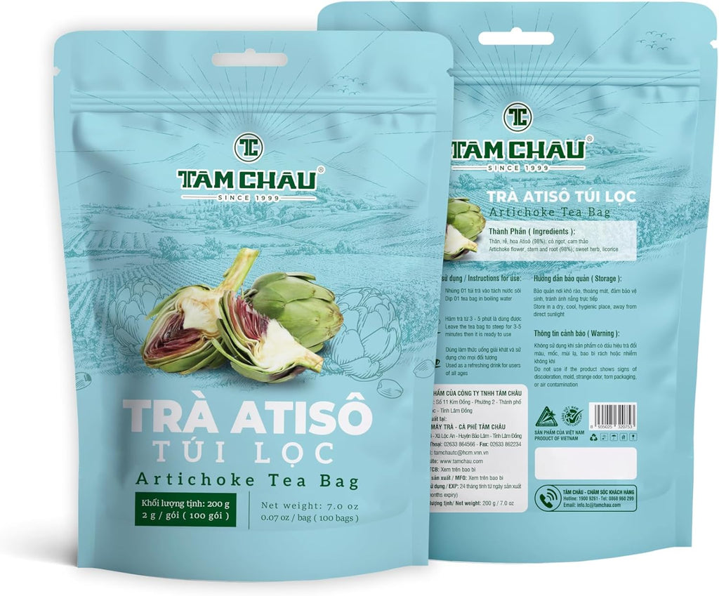 Artichoke Tea, Value Bag of 100 Teabags, 200 Gram