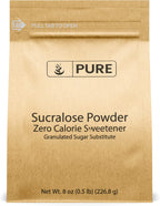 Pure Original Ingredients Sucralose Powder (8 oz) Zero Calorie Sweetener, Great for Cooking & Baking, Sugar Substitute