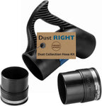 Dust Right Dust Collector Accessories Kit Includes Quick Change Floor Sweep, Quick Change Handle, Extension Wand, & Removable Grate - Dust Collection & Air Filtration (Quick-Change Tool Set)