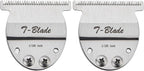 Wide T-Blade Compatible with Oster Finisher Trimmer Model 59 and T-Finisher Trimmer,For Creating Clean Hairlines or Grooming Small Pets Cuts Hair to 1/125"-0.2mm(2Pack)