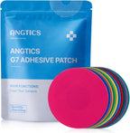 Dexcom G7 Adhesive Patches 30PCS, Waterproof & High Viscosity Over Patches, Stelo Full Covers CGM Bandage, 10+ Days Long Stay, Breathable, Latex-Free, Sensor is NOT Included (Multicolor)